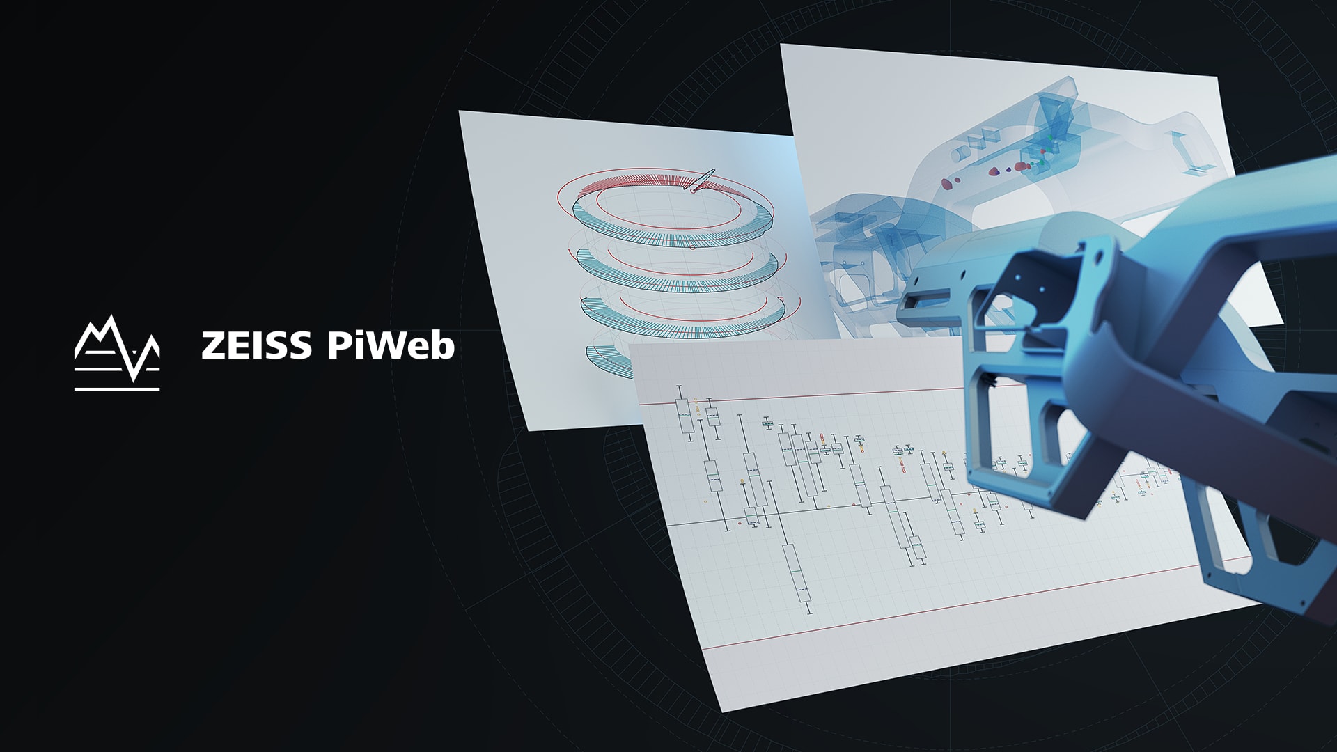 ZEISS PiWebによって生成された測定データのプリントアウト