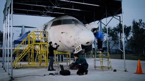 Fast & efficient defect inspection in aircraft MRO