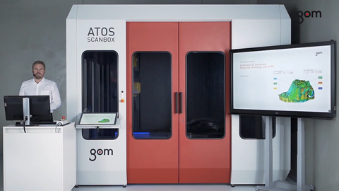 Automated 3D Coordinate Measuring Technlogy with ATOS