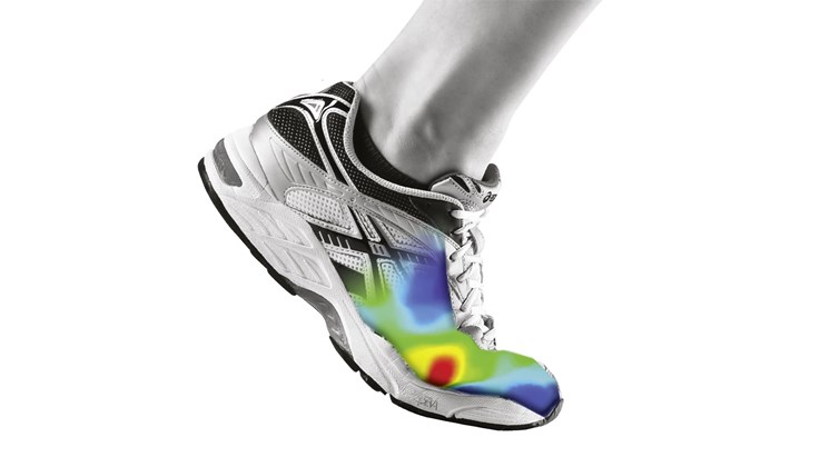 Software di ARAMIS 3D Camera scarpa da corsa