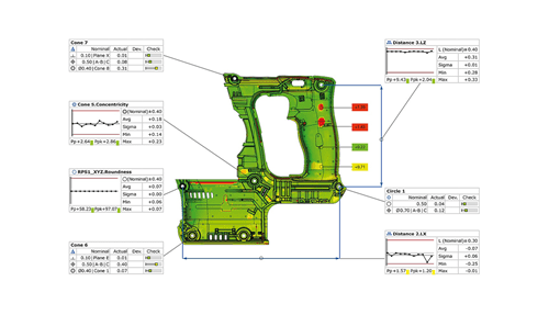 ATOS 5 Software drill housing evaluation
