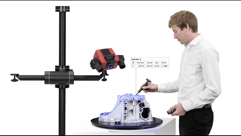 ATOS Compact Scan Application scan and probe