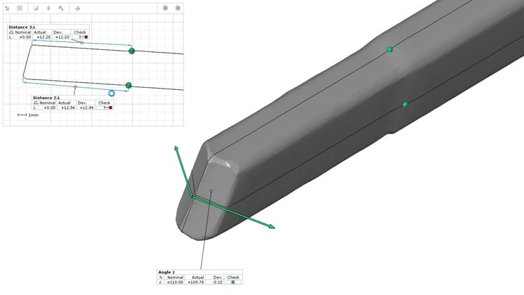 CAD modell of a hairpin