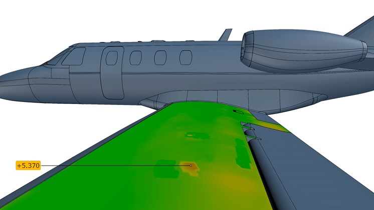 GOM Aerospace Surface Defects Hail Damage