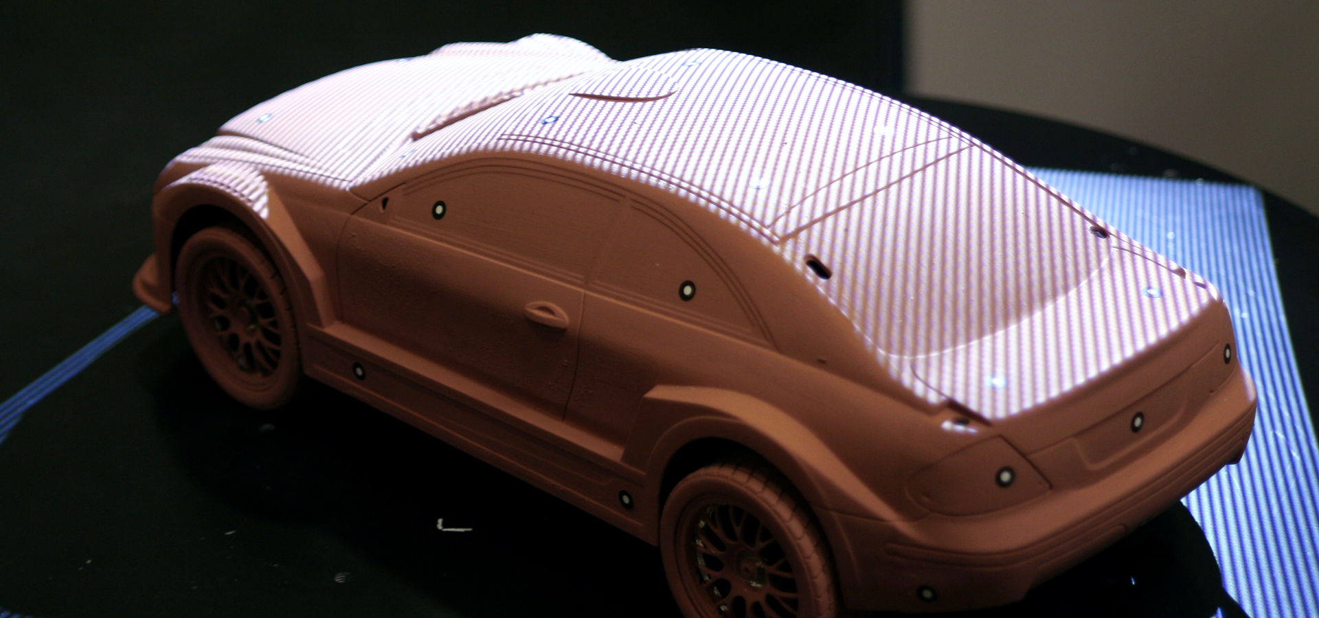 油泥模型汽车原型设计