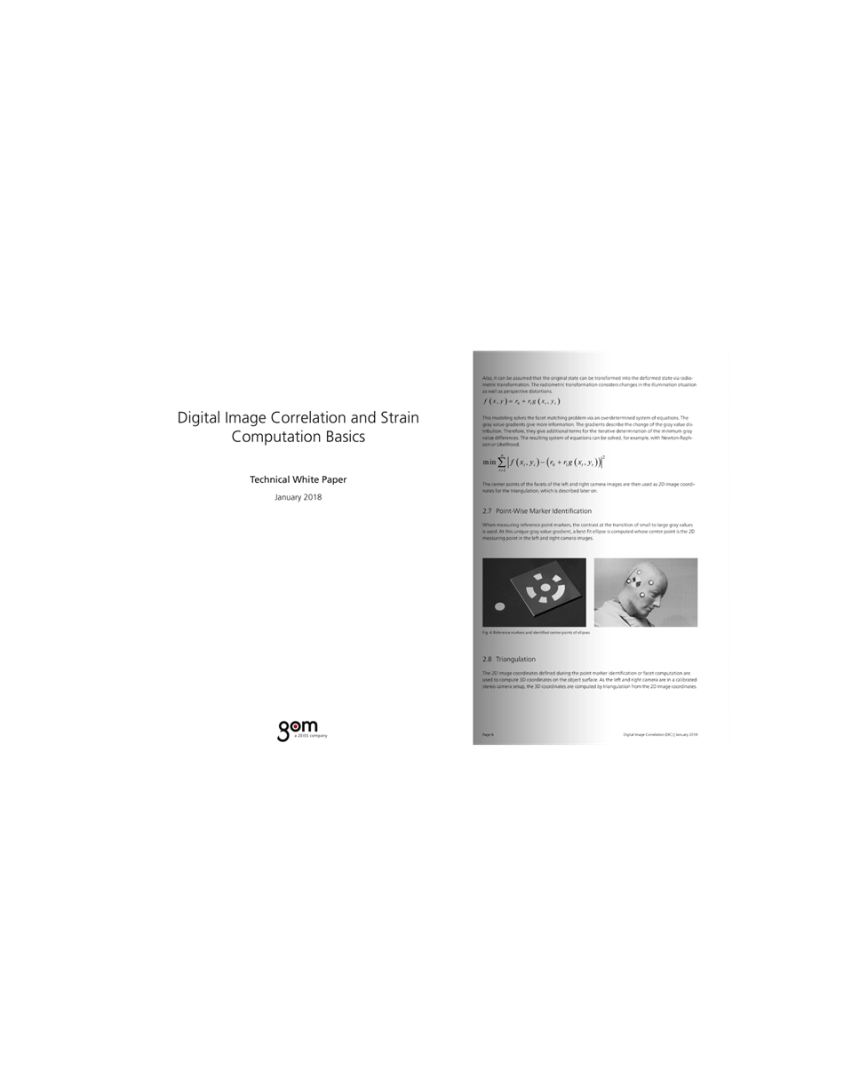 Livre blanc technique Corrélation d'images numériques